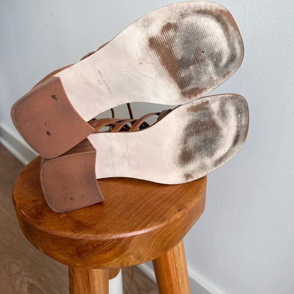 Steve Madden Womens Cherri 30 Leather Strappy Gladiator Sandals - Picture 10 of 10